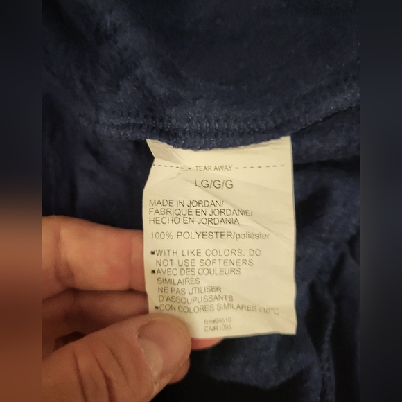 Under Armour Navy Blue Quarter-Zip Pullover, Size Large - Picture 5 of 7